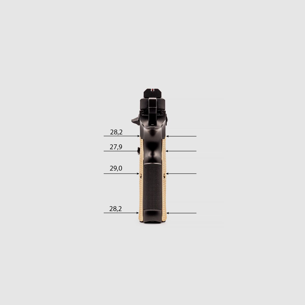 Eemann Tech Ultimate Messinggriffschalen für KMR SPECTRA, Größe: M, Bild 2 von 3