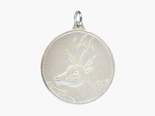 Steinhauer&Lück Jagdmedaille Bock 40 mm Versilbert