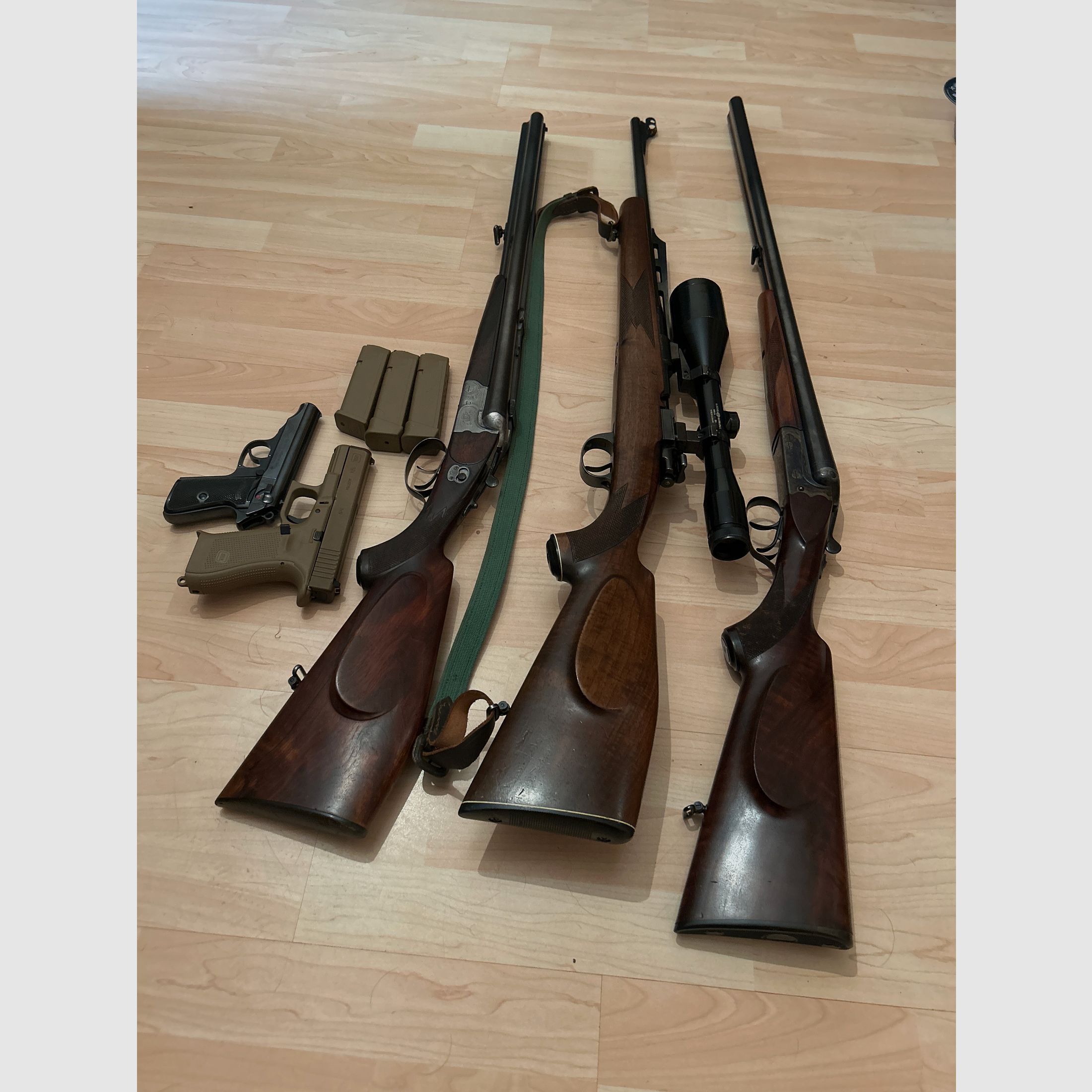 Waffen Aufgabe 