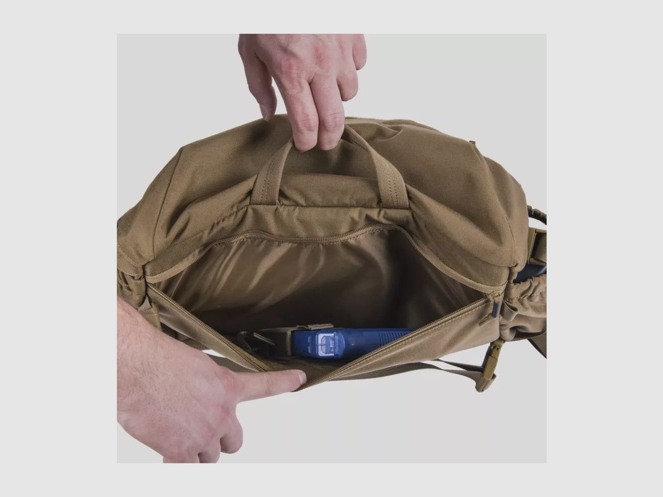 URBAN COURIER BAG Large Cordura Bolsa negra, imagen 9 de 9