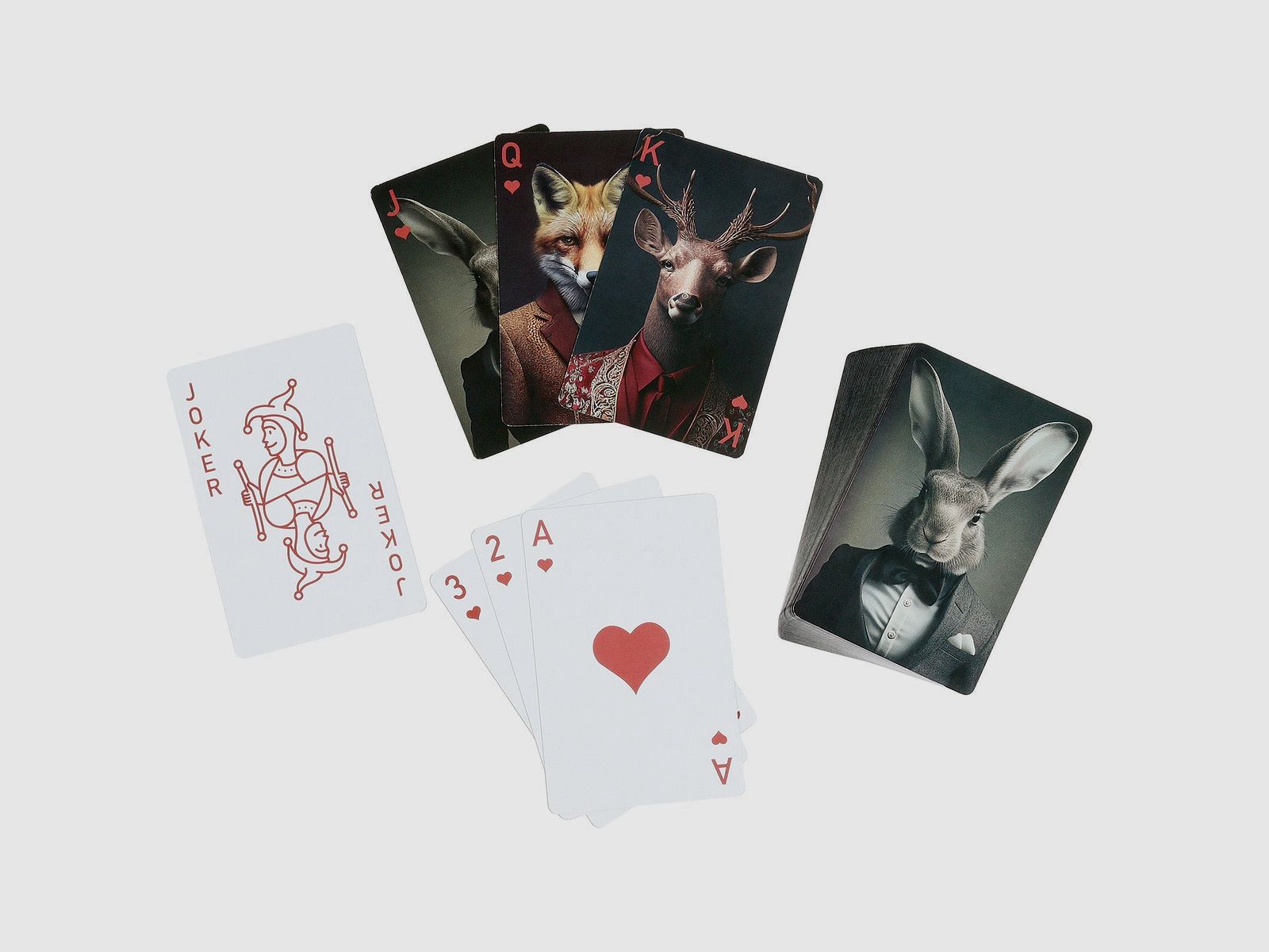 AKAH 'Wild Gentleman' Carte da gioco