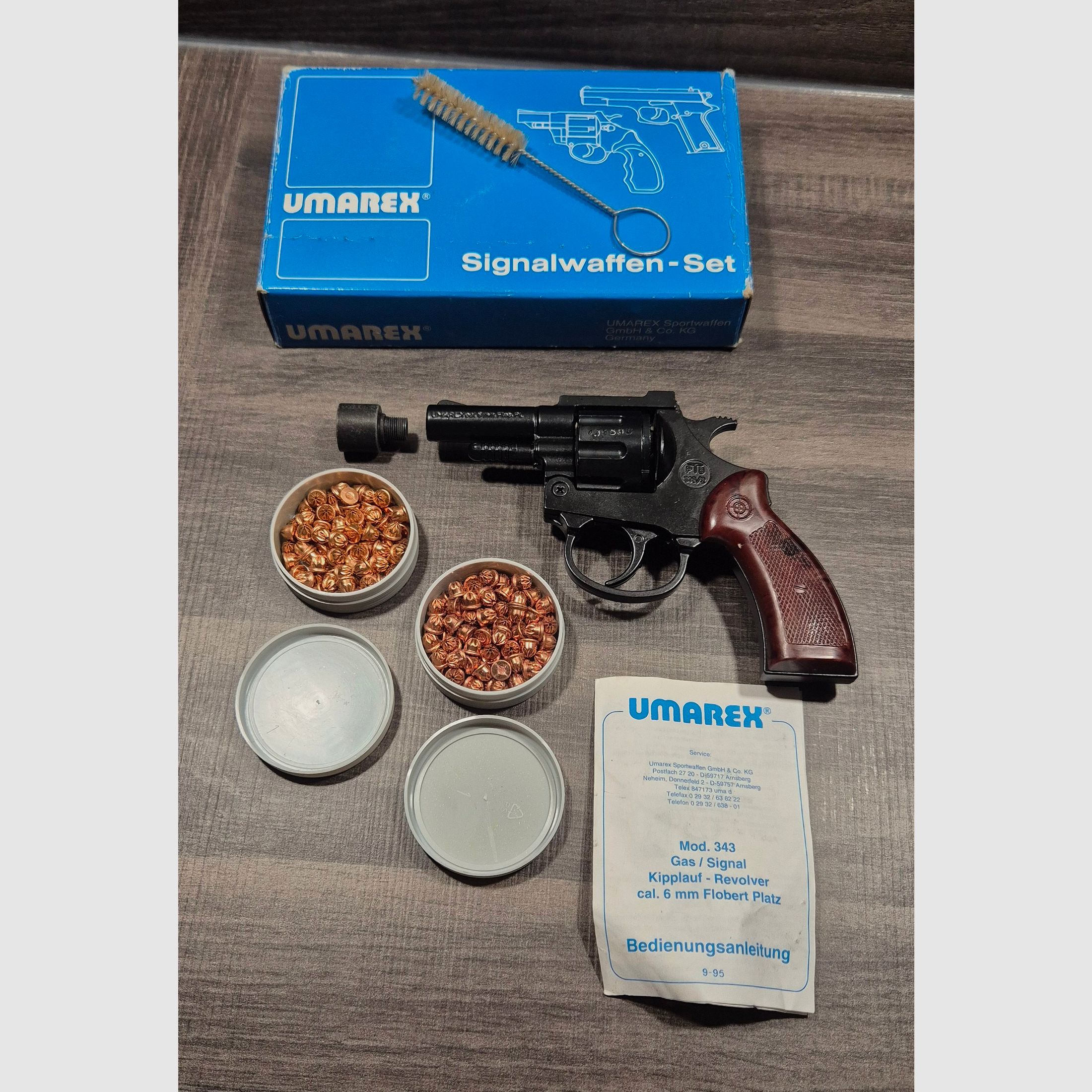 Umarex Modell 343 Schreckschuss Revolver 6mm Flobert Platz  ***wenig gebraucht***