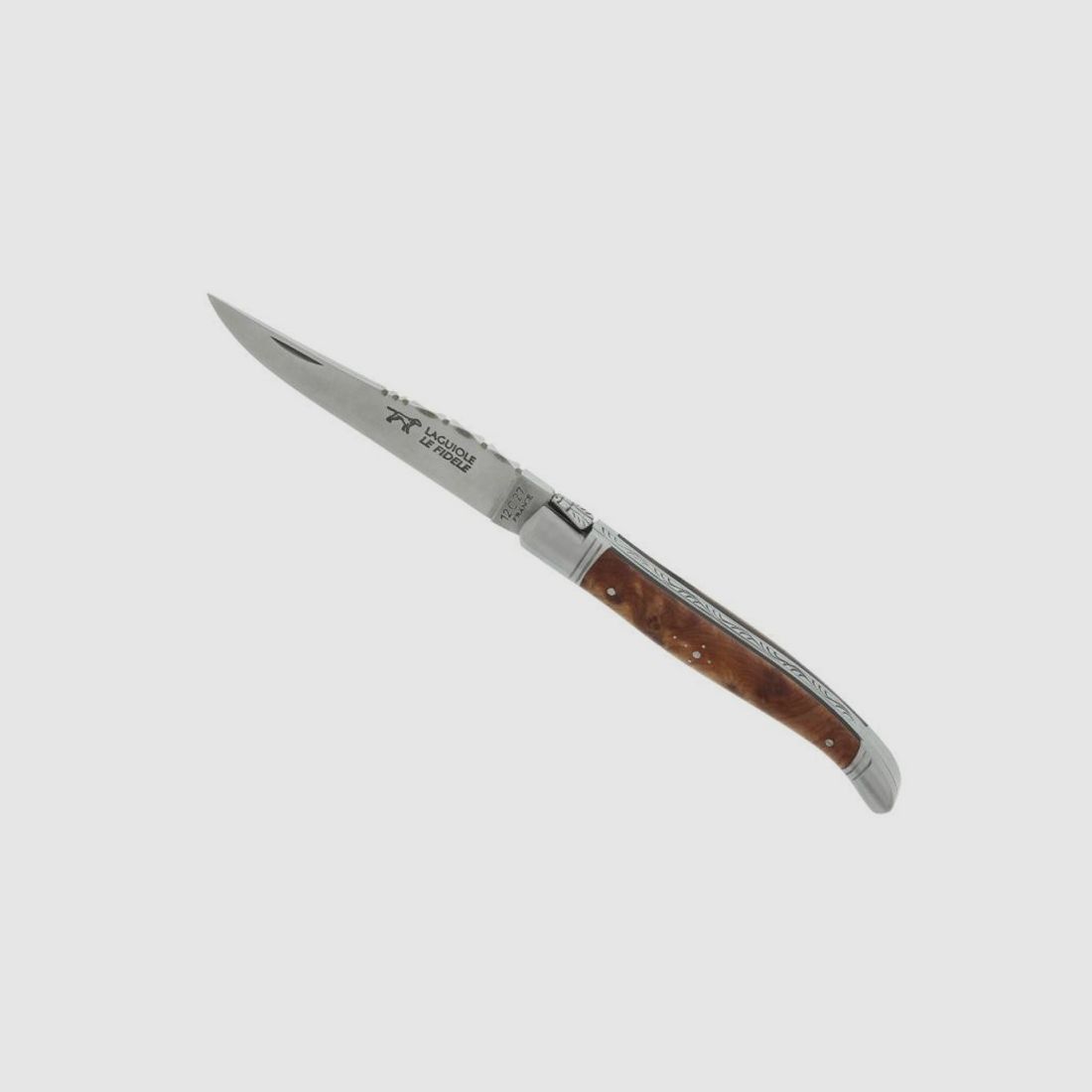 Messer Laguiole Le Fidèle mit Thuya-Lupe, Bild 1 von 2