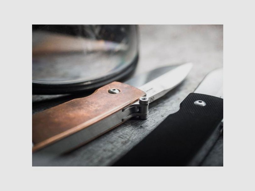 Böker Plus Shamsher Copper automatic knife, Bild 7 von 14