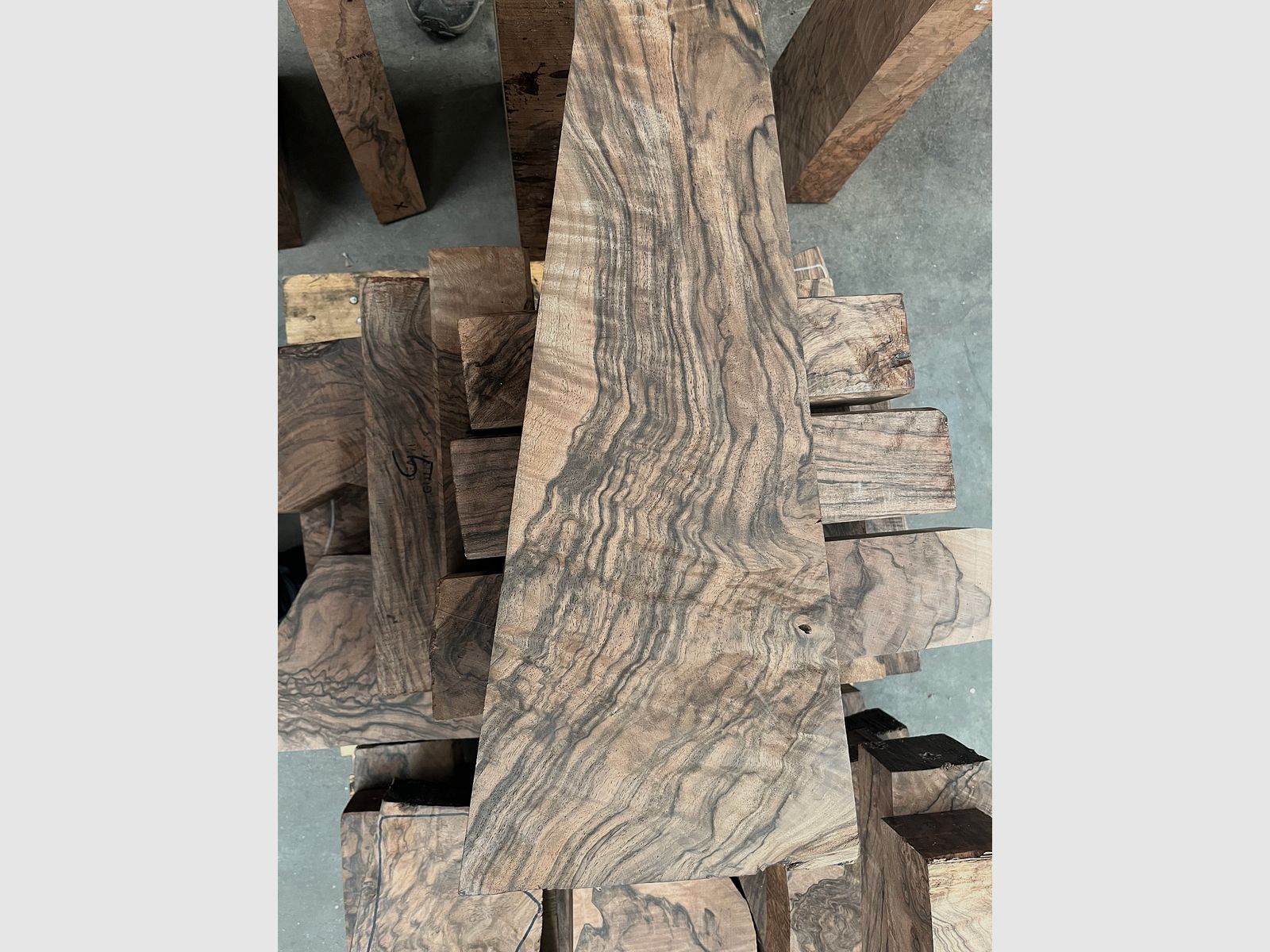 Stock de madera Calcio Perazzi Beretta Krieghoff