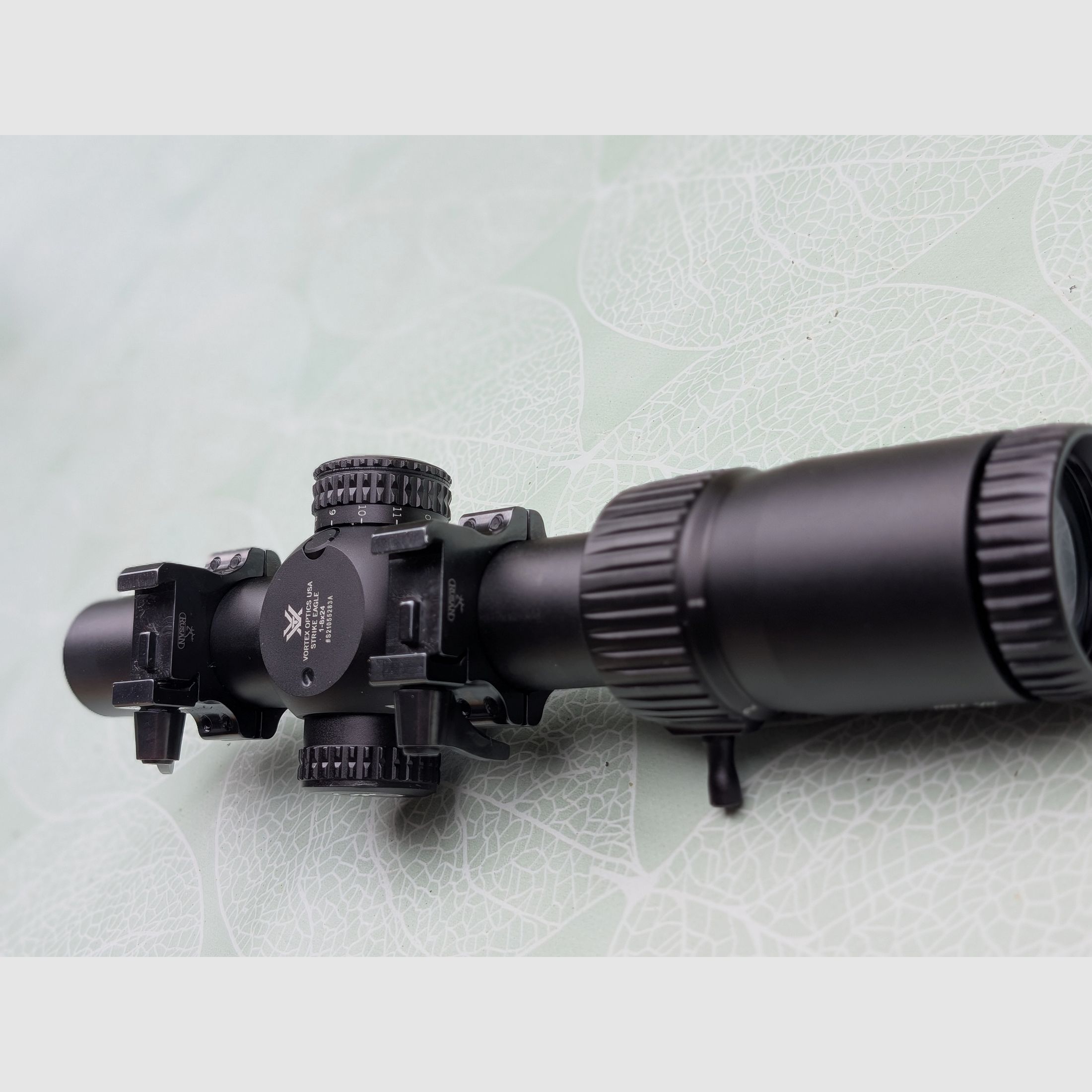 Vortex Strike Eagle 1-8x24 LPVO incl. Rusan Picatinny snelspanmontage