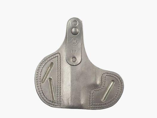 Leather holster Höppner and Schuhmann, belt - Black holster for the Heckler and Koch HK P7