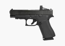 Glock Pistole 48 mit montiertem RMSc Shield Red Dot 9 mm Luger