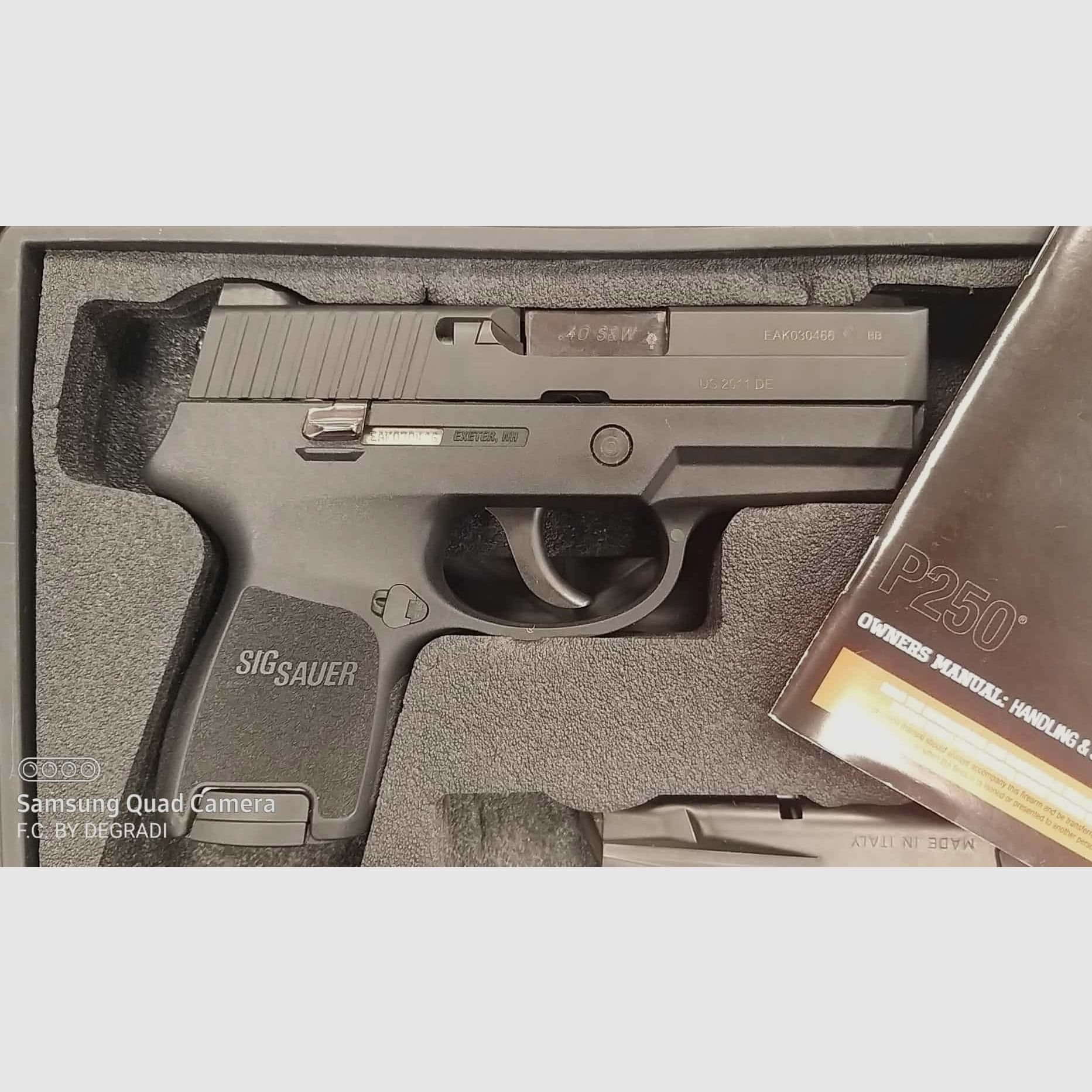 SIG SAUER P250 40 SW, immagine 3 di 5