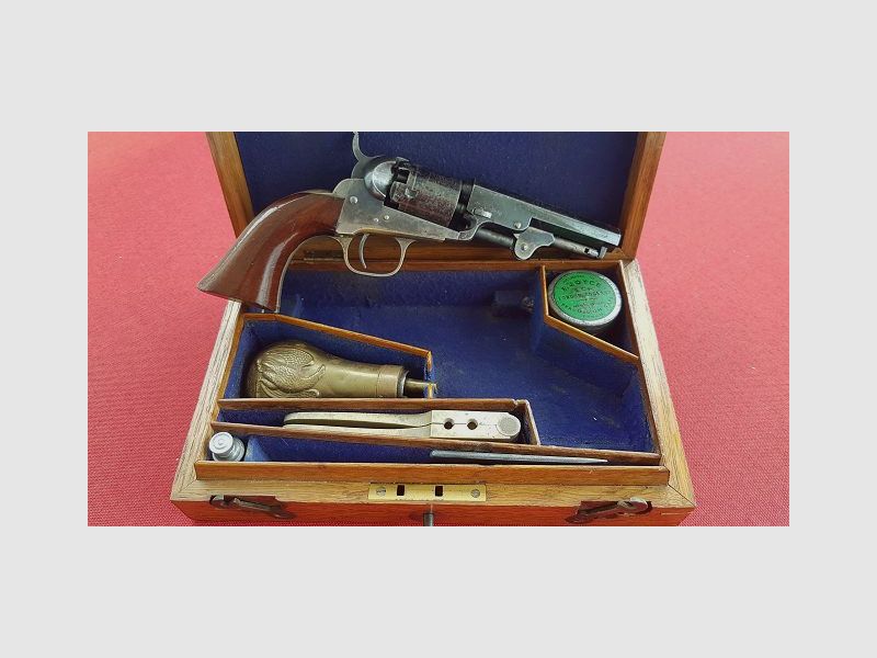 originaler Colt Pocket 1849 im Kasten