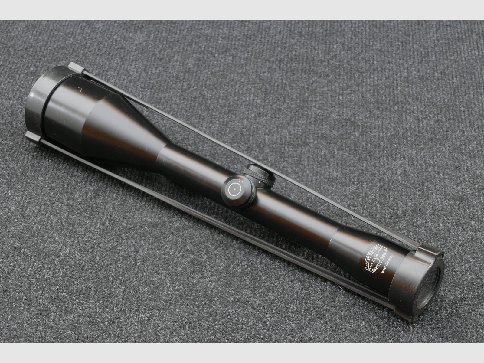 Schmidt & Bender 8x56 Wetzlar – Reticle 1 – Zeiss external rail – EAW swing mount