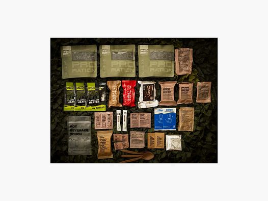 Pro-Ration Pro-Ration Tagesration Ultimate Tactical Ration Full Day Menü 2