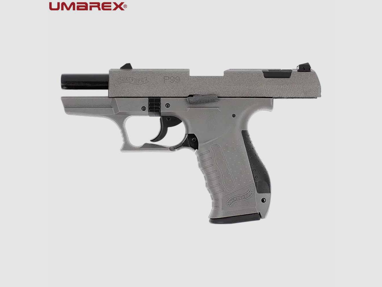 UMAREX WALTHER P99 SV 9mm P.A.K. GREY, immagine 3 di 21