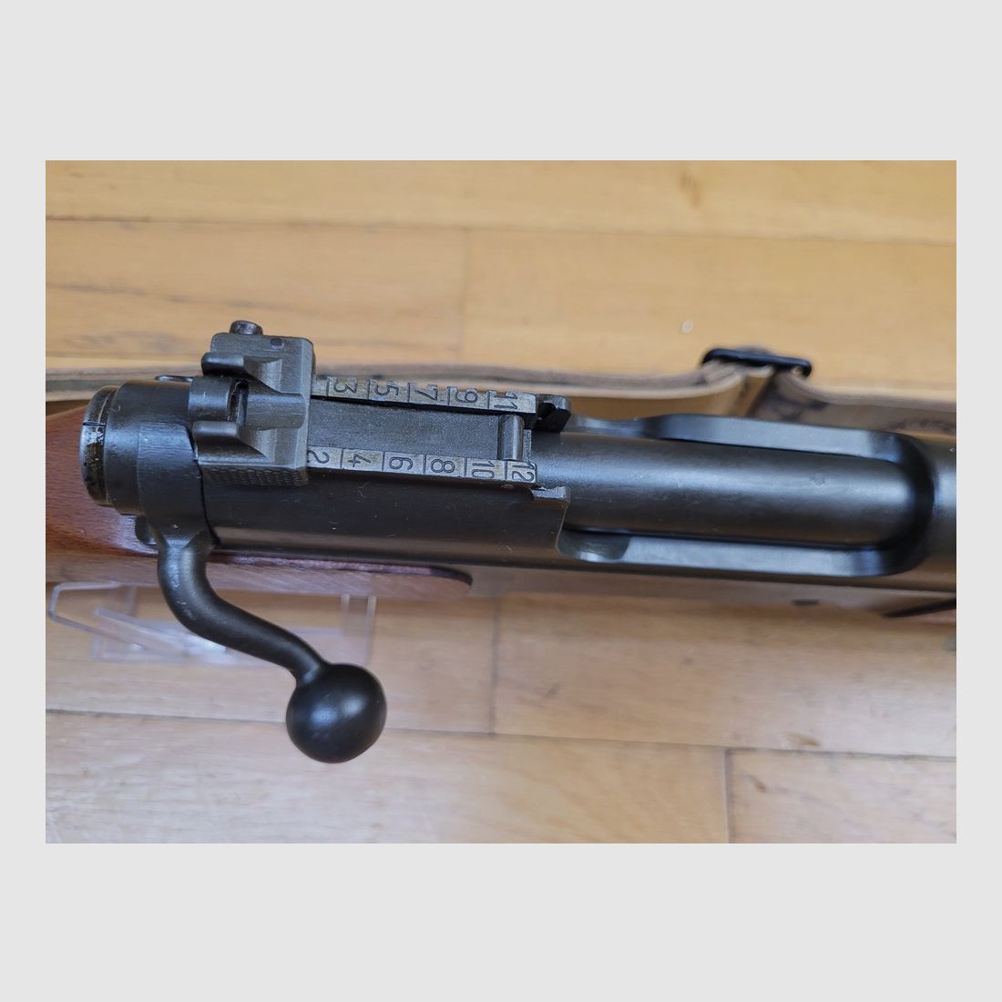 Sehr schöner und seltener Mas 36-51 Gewehr – Originalkaliber 7,5×54 MAS – Mononummer – Seltene Waffe zum Sammeln in TBE++!, Bild 10 von 30