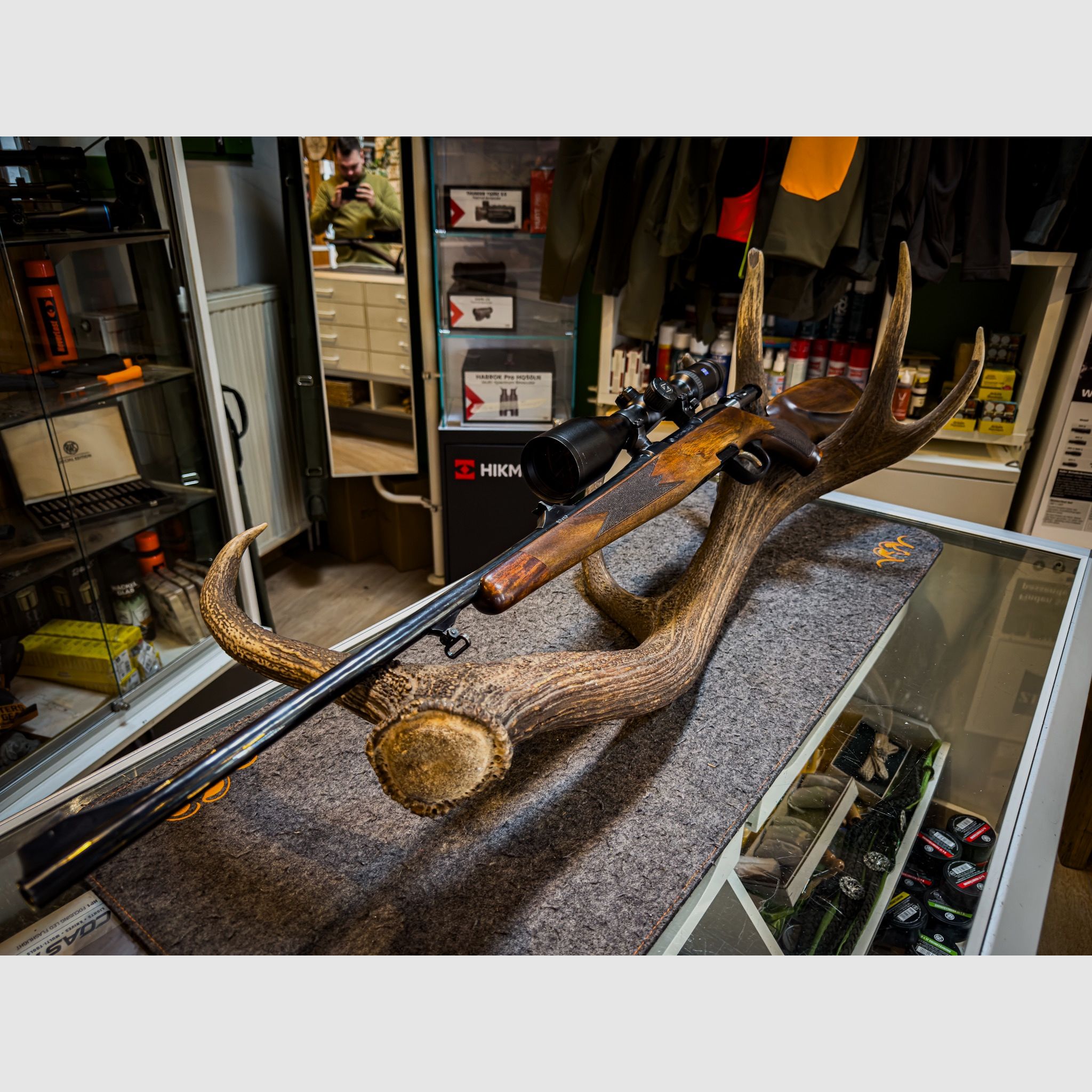 Steyr Mannlicher M 9,3x62 mit Zeiss HT 3-12X56