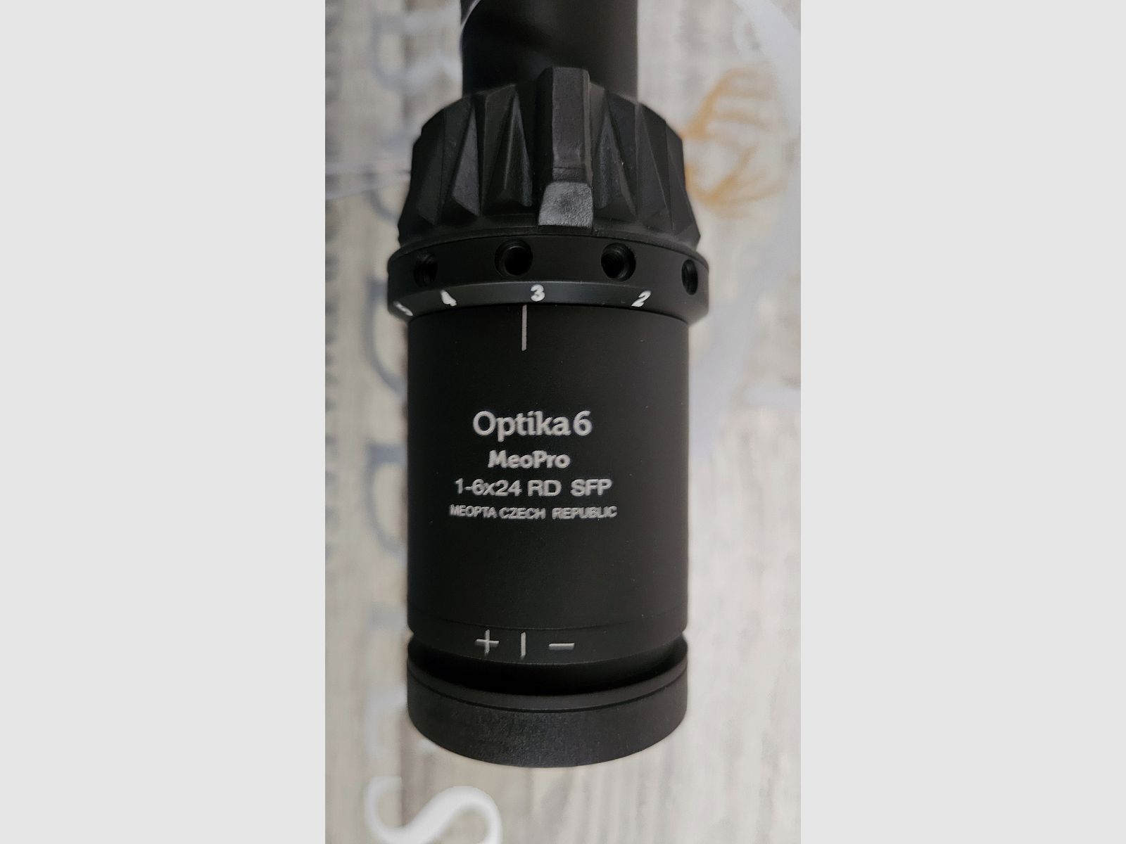 Doelrifle Meopta MeoPro OPTIKA6 1-6x24 RD SFP kruis met verlicht punt - Nieuwe goederen van de vakhandel -