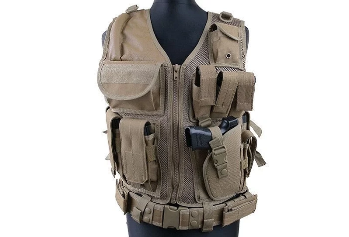 Tactical vest KAM-39 – tan (GFT-18-001855), image 3 of 16