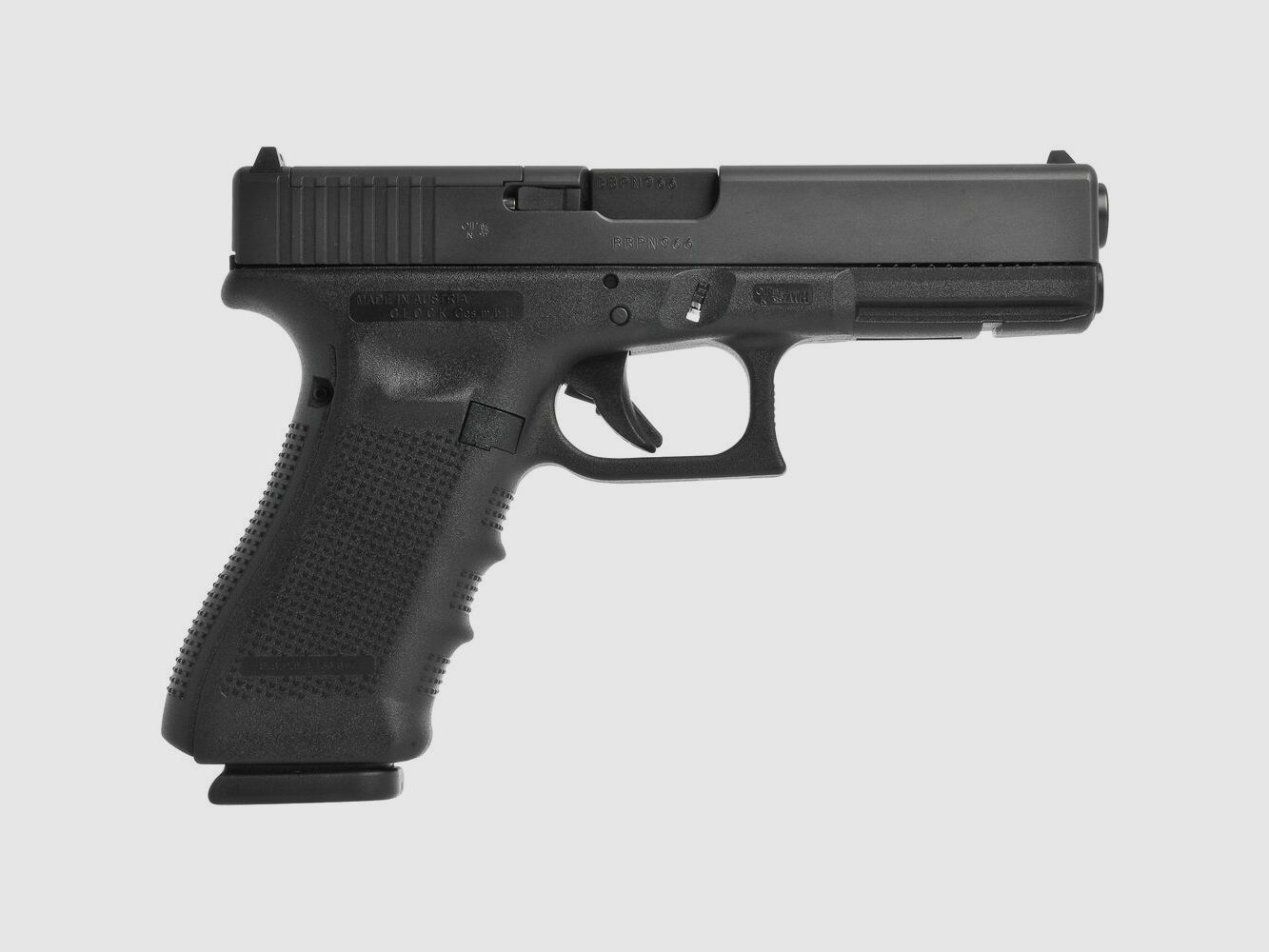 Glock	 17 Gen4 MOS + Gewindelauf Pistole