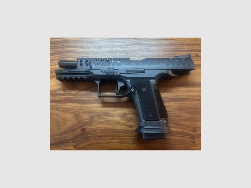 Walther Q5 SF Match Black Ribbon 9X19 INT OR 9mm Luger 