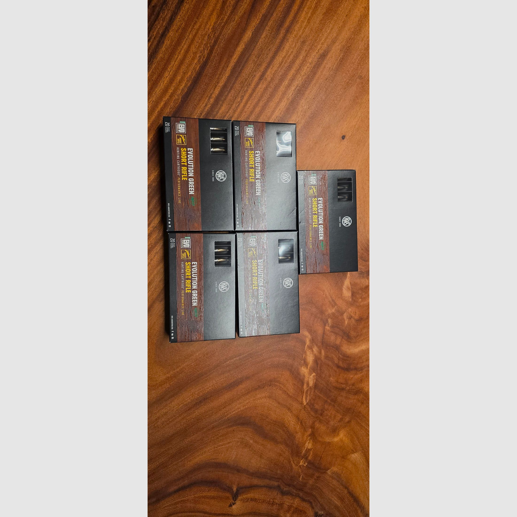 RWS Evo Green Short Rifle 30-06 100 Stück