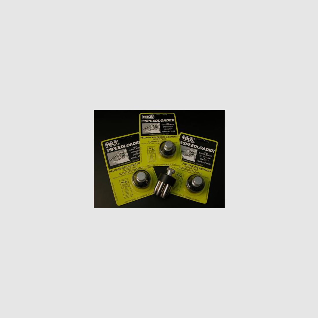 HKS - Speedloader Mod. PY-A, 3Stück