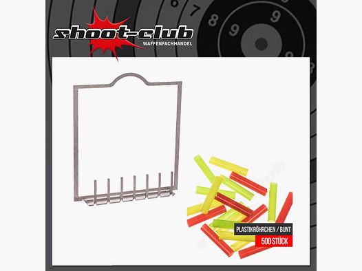 shoot-club GmbH Tonröhrchen Adapter für + 500 Plastikröhrchen