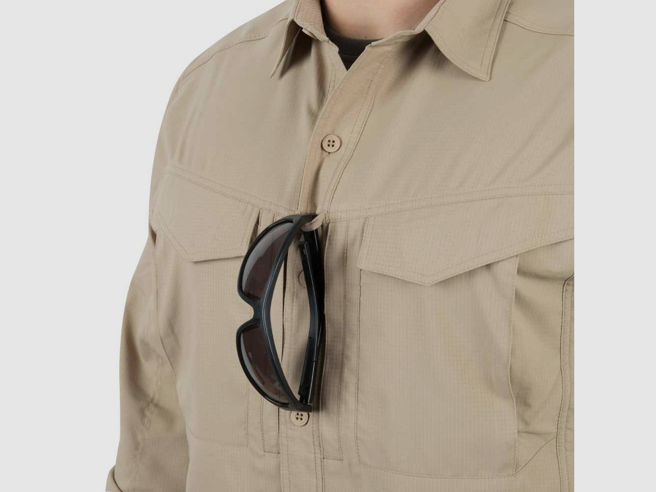 HELIKON-TEX DEFENDER Mk2 TROPICAL SHIRT SILVER MINK