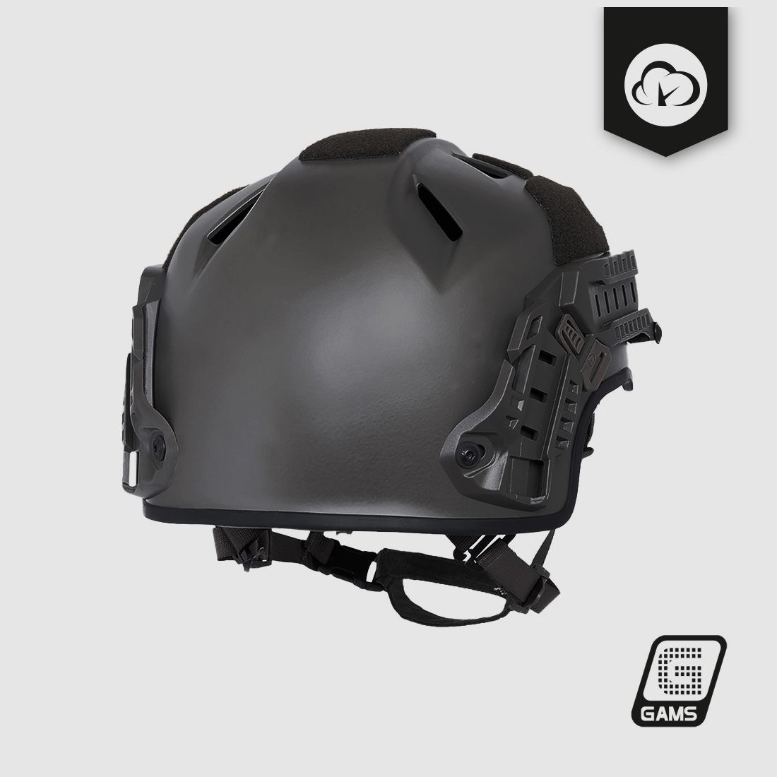 Casco multifunzionale non balistico AMH-2+NVG, immagine 2 di 3