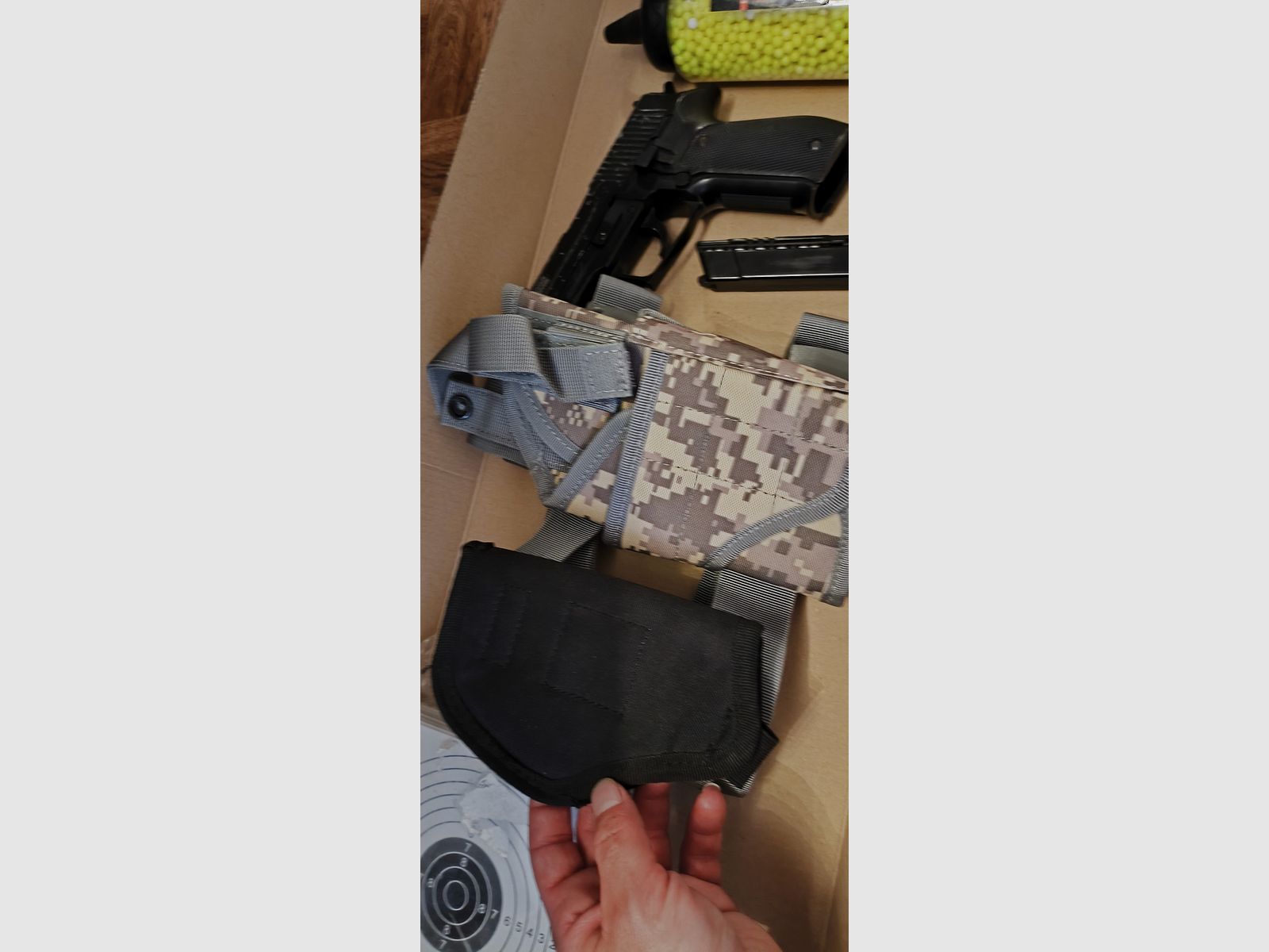 Softair Gewehr und Pistole Set 