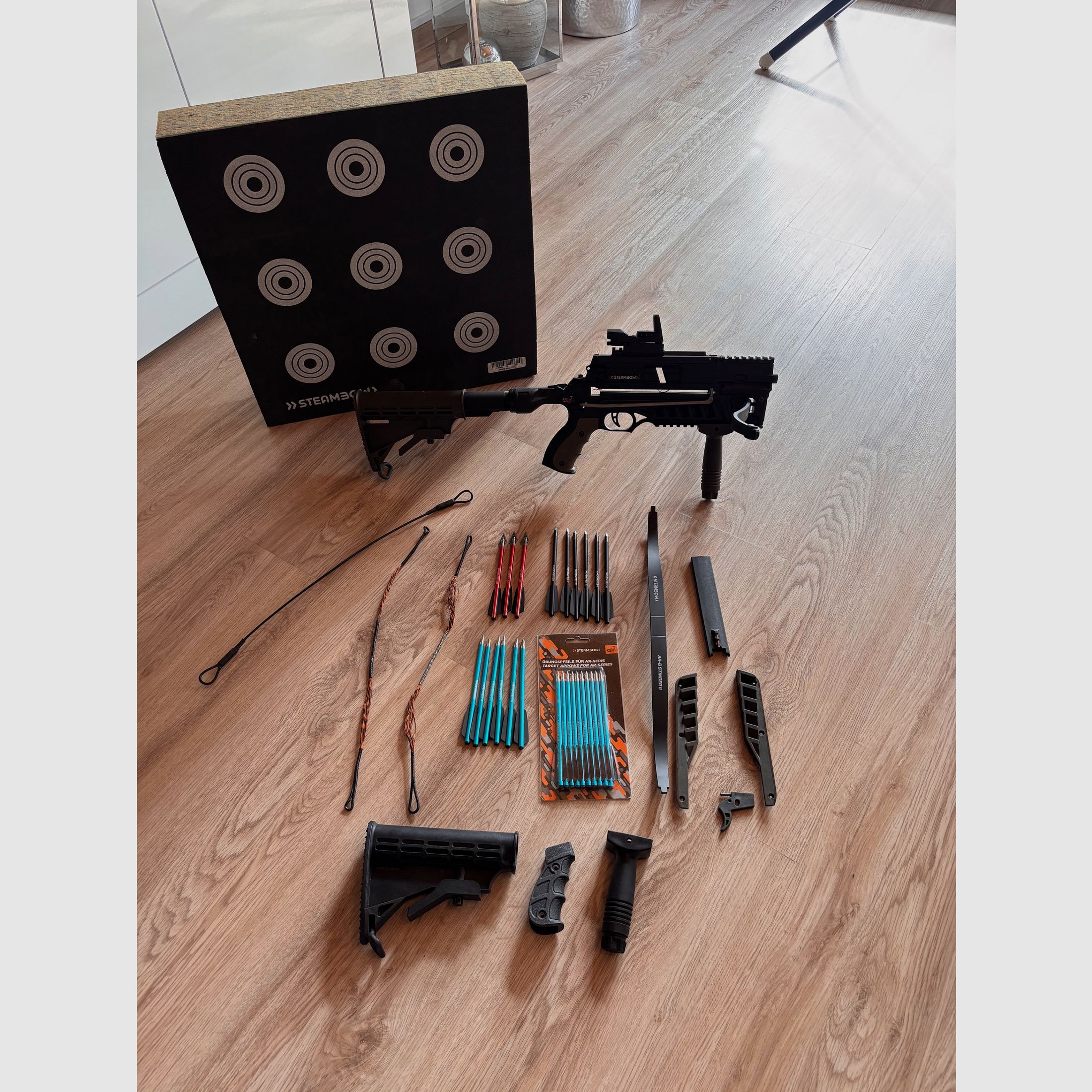 Steambow Stinger 2 AR-6 Tactical 6 disparos + accesorios, imagen 1 de 6