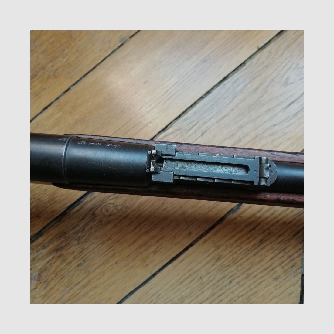 Rare fusil Lebel modèle 1886 M 93 – mono matricule non modifié depuis Août 1914 – Cal 8x51R d&rsquo;origine – TBE, image 21 sur 39