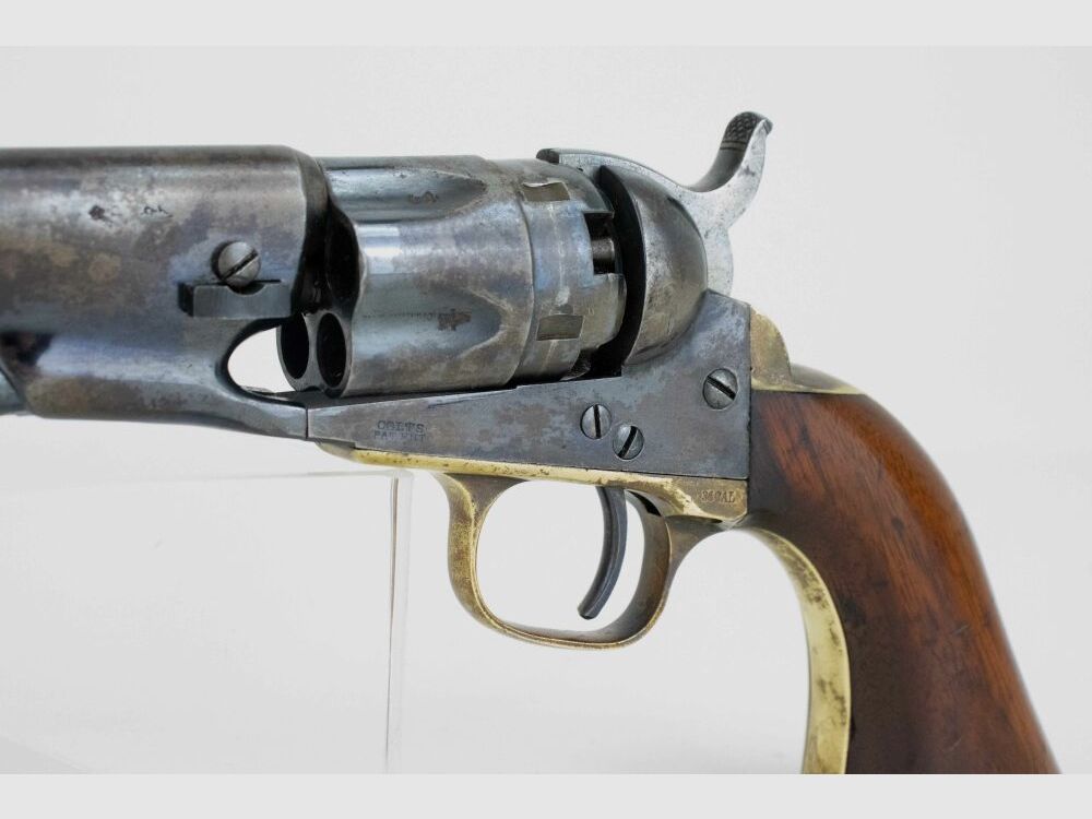 Colt Model 1862 Police von 1863 in Holzschatulle