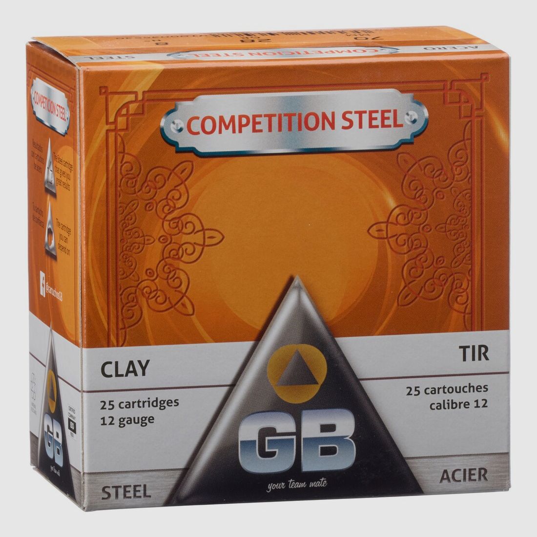 GB 12/70 Competition Steel 2.0mm 28g, image 1 of 4