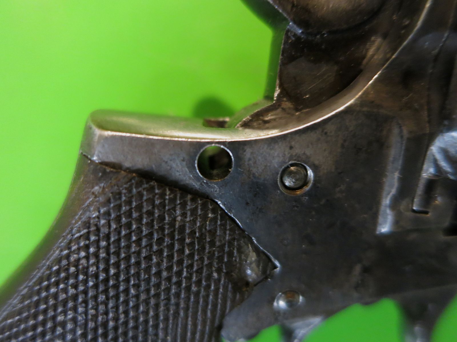 British Bulldog Revolver im Taschenformat, 6-schüssig, Kal. 7 mm/.320     #91-, Bild 7 von 14