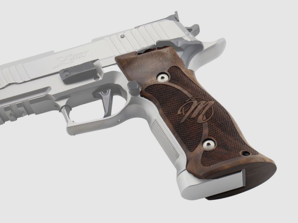 Sig Sauer Mastershop P226 X-Series PPC gripplaten walnoot verlengd X-Six / X-Five / X-Short