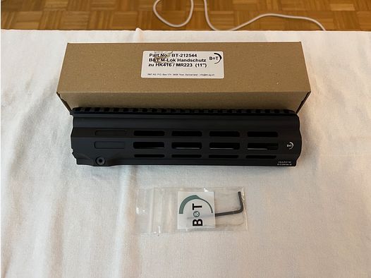 Brügger und Thomet B&T handbescherming kort Nieuw NP 329€