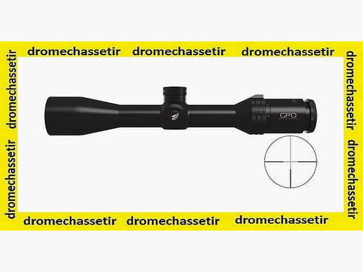 LUNETTE DE BATTUE GPO SPECTRA 1.5-9X44 RÉT LUMINEUX G4 SFP