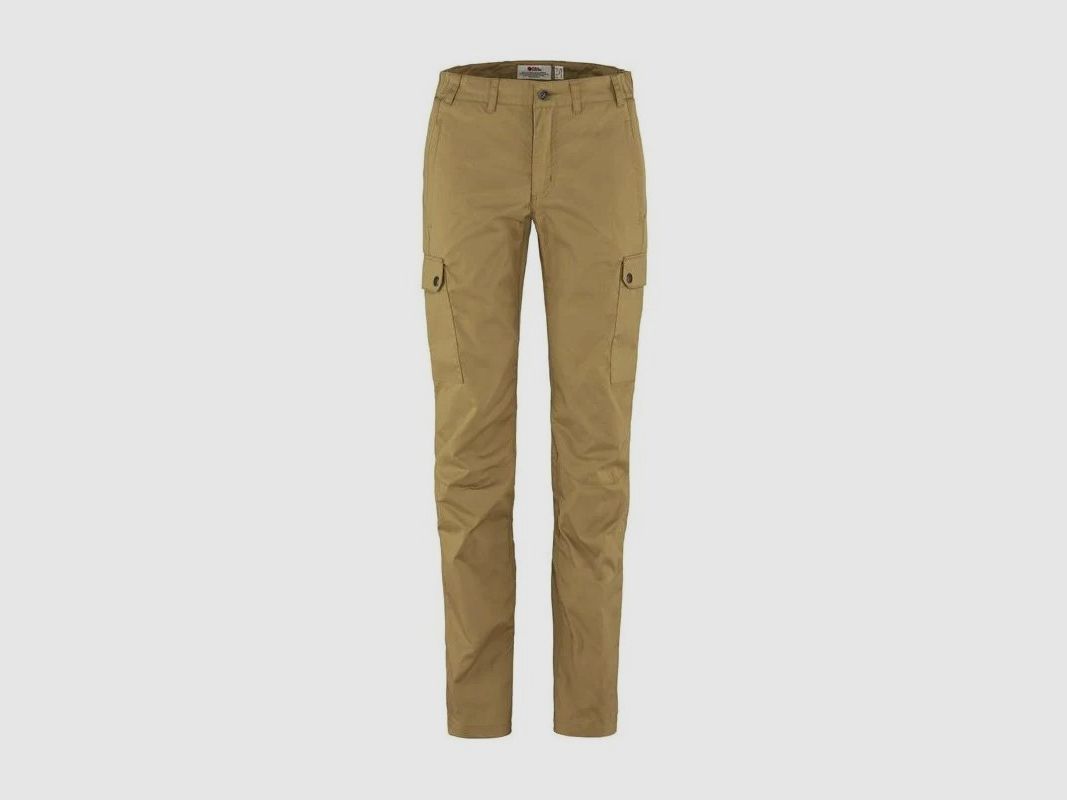 Fjällräven Damen Outdoorhose Stina Trousers Buckwheat Brown 44 Short