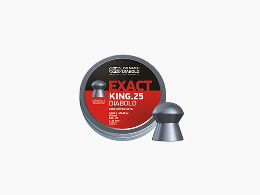 Plomb 6.35 mm JSB Exact King Cal .25