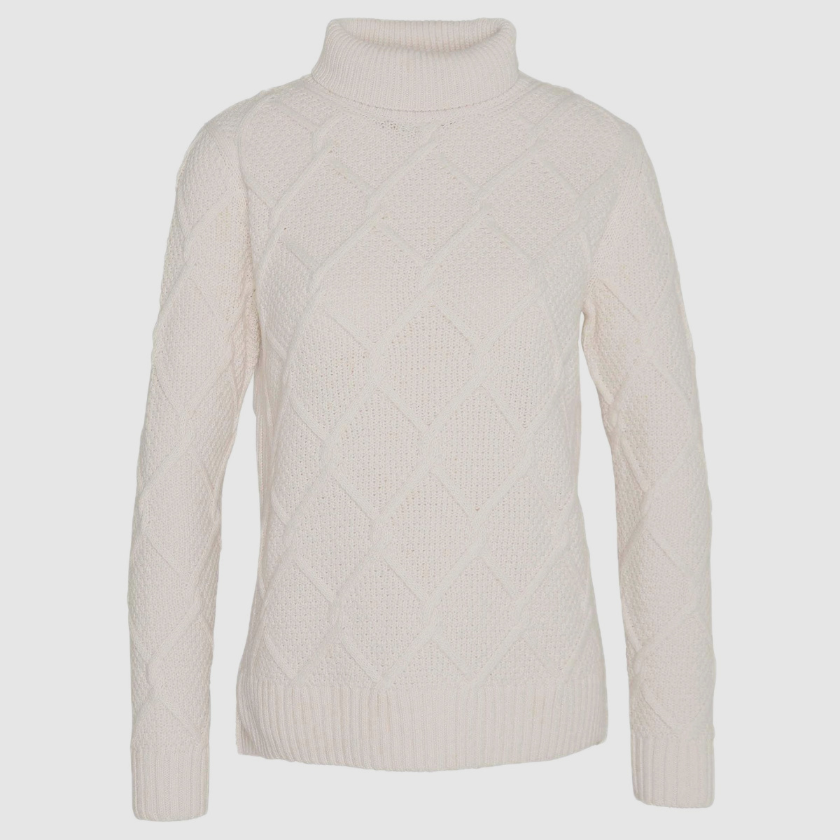 BARBOUR Coltrui Burne Knit Ecru