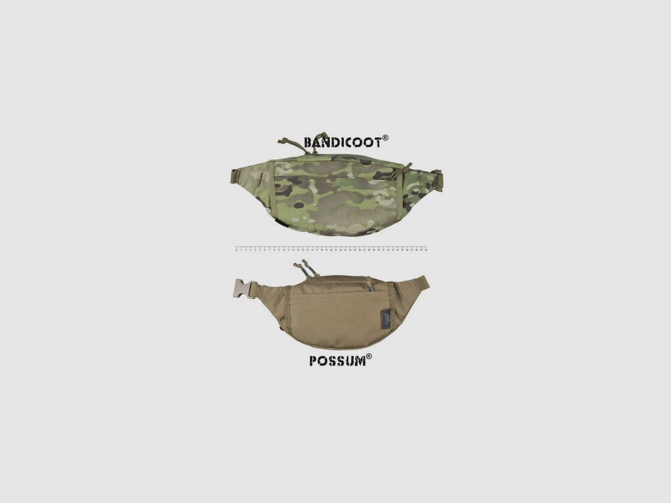 HelikonTex Possum Cordura marsupio coyote, immagine 10 di 11