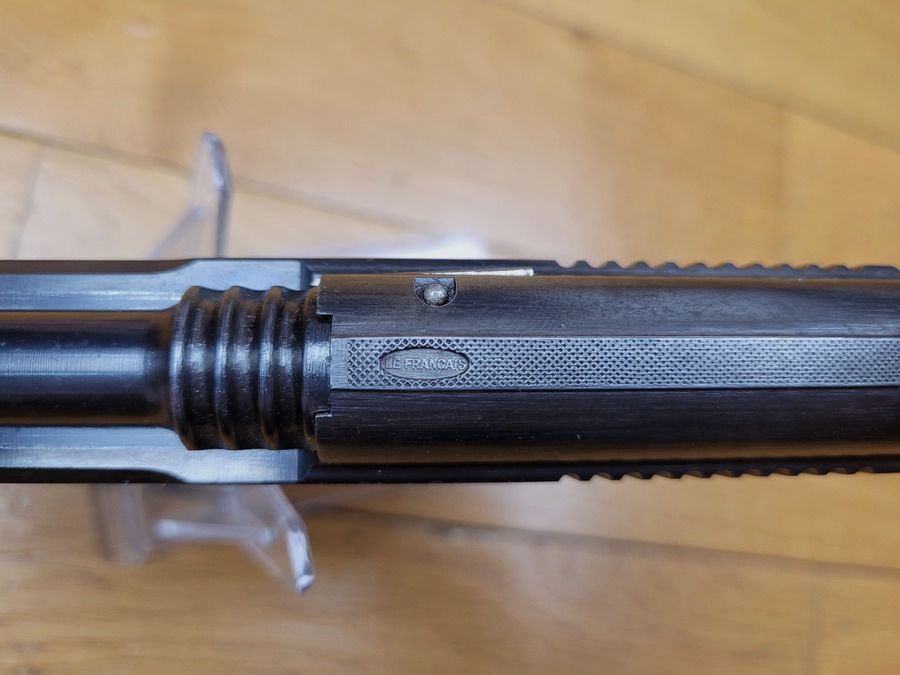 Très beau Pistolet « Le Français » – Cal 7,65 Browning – 7+1 coups – 10.000 exemplaires – Manufrance – Arme avant-gardiste – TBE+, image 14 sur 14