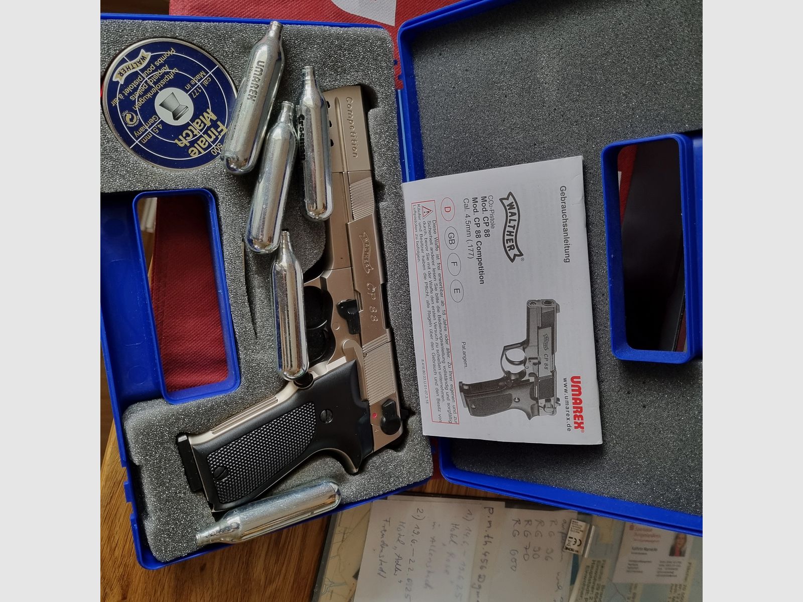 ⁷Walther CP 88 Competition, 6 Zoll 