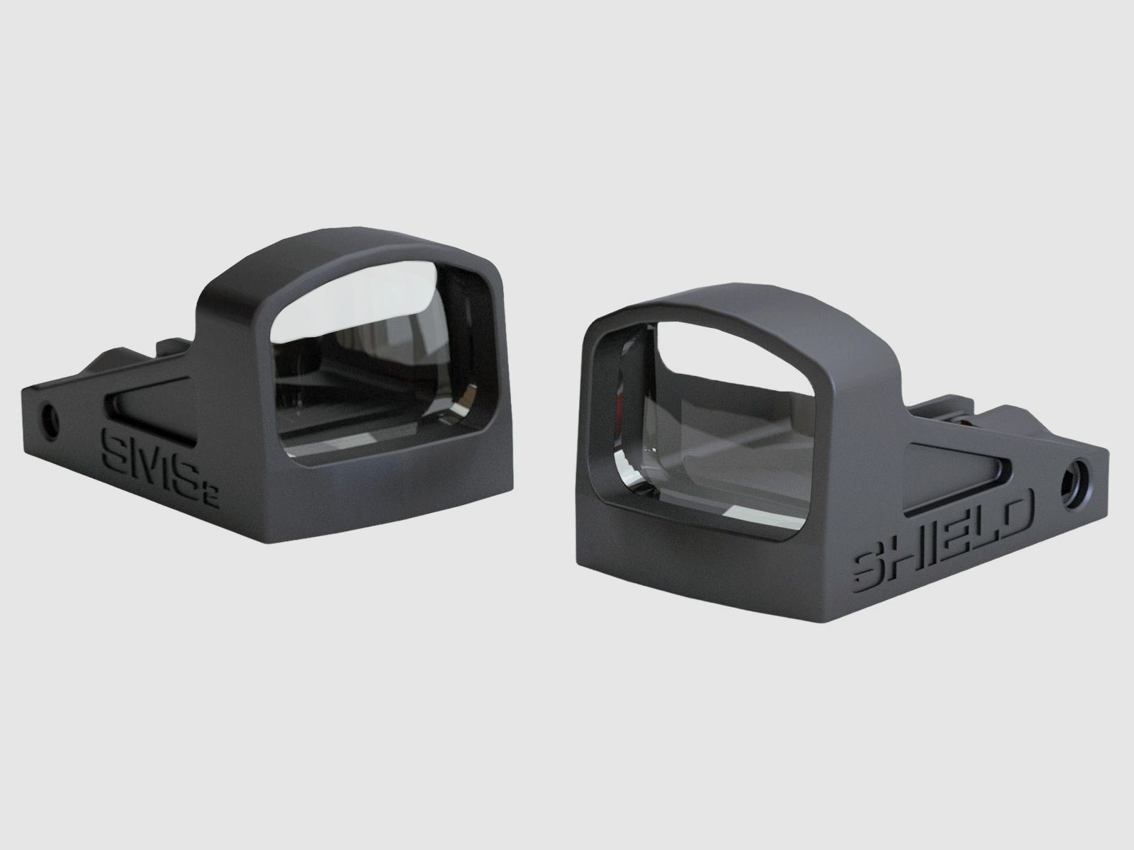 SHIELD Mini Sight 2.0 (SMS2) Celownik Czerwony – 4 MOA – Matowy Czarny