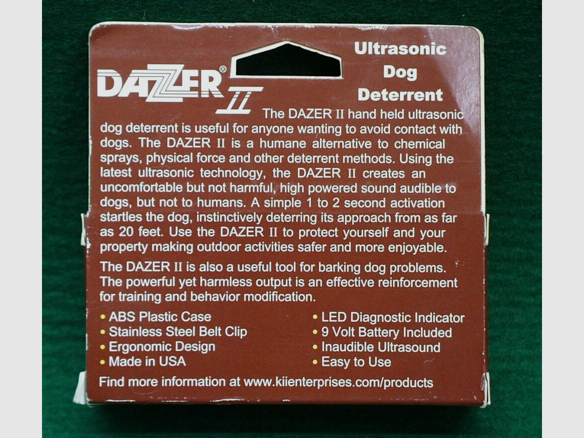 Dazer Ultrasonic Dog Deterrent