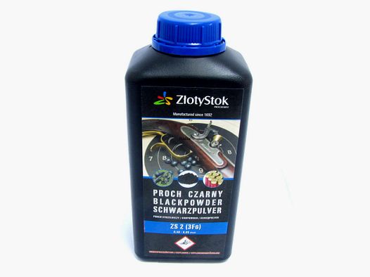 Czarny proch strzelniczy Złoty Stok ZS 2 - 1kg