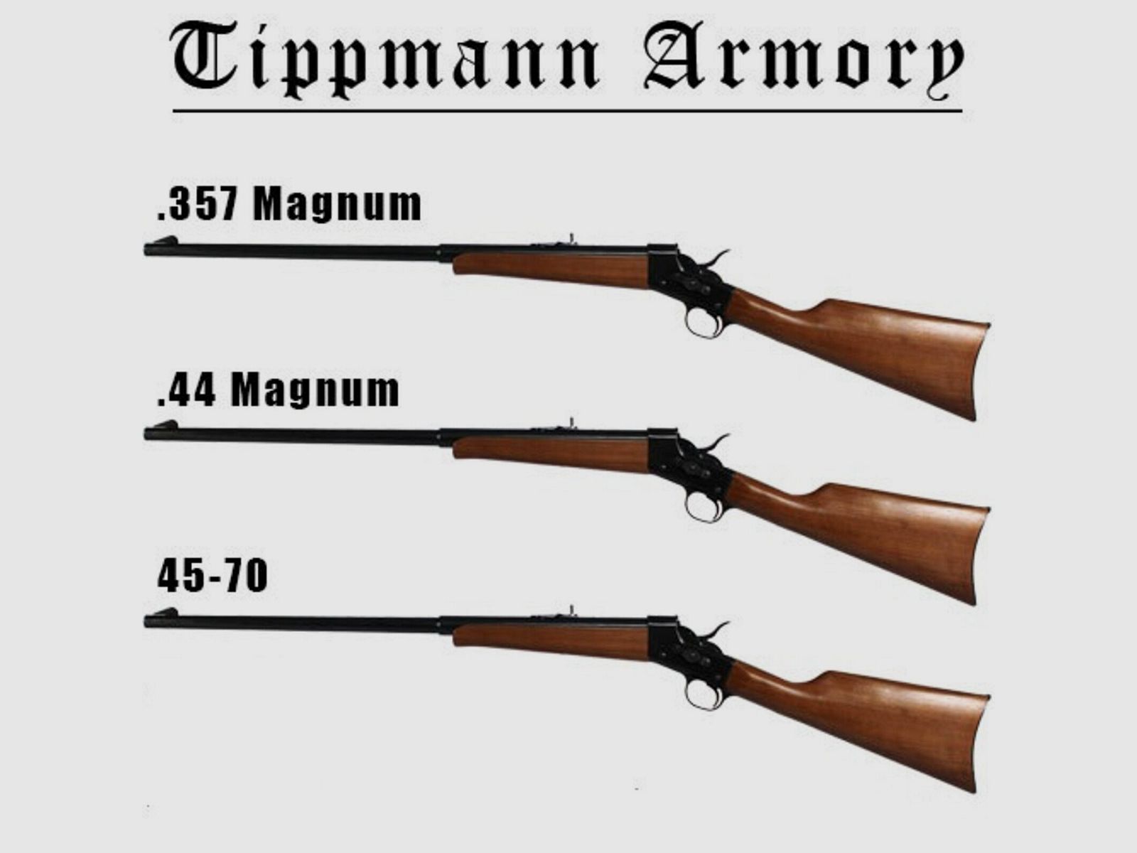 Tippmann Armory	 Rolling Block Black 27" (27 Zoll) .357Mag