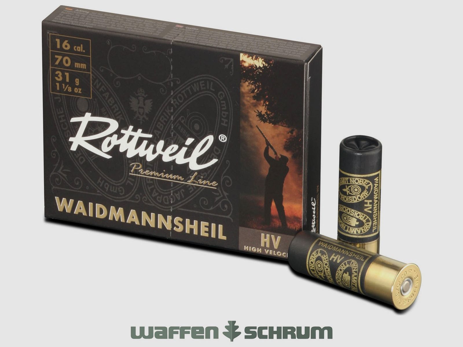 Rottweil Waidmannsheil HV 16/70 3,5mm - 31g