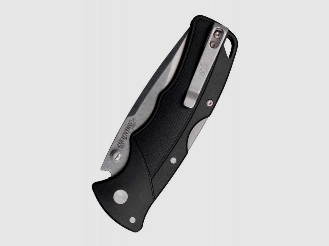 Cold Steel Verdict Taschenmesser, Spear Point, 4116SS, schwarzer Griff