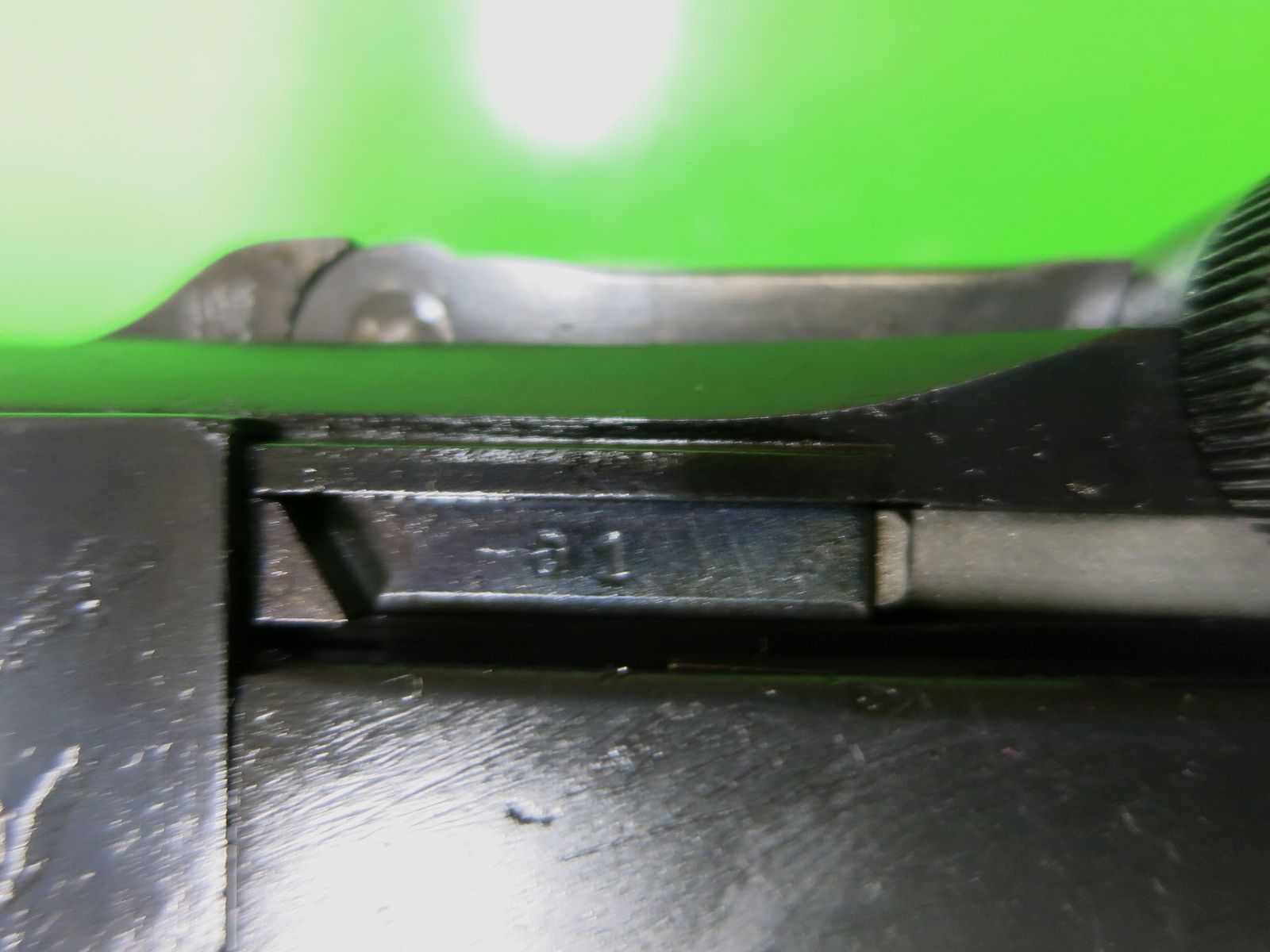 Parabellum-Pistole, Luger Pistole 08, Kaliber 9 mm Parabellum, Erfurt 1916      #94